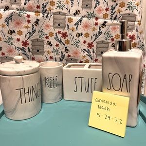 RD MARBLE BATHROOM SET